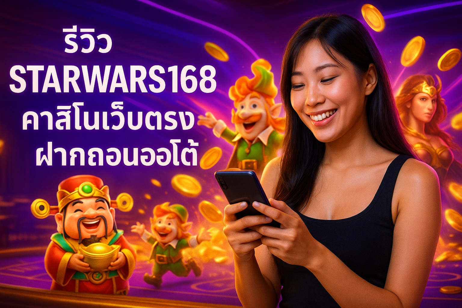 รีวิว STARWARS168 คาสิโนเว็บตรง ฝากถอนออโต้