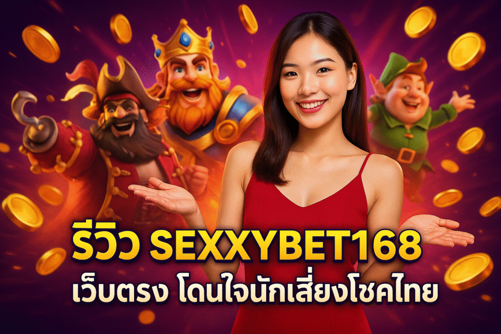 รีวิว SEXXYBET168 เว็บตรง โดนใจนักเสี่ยงโชคไทย
