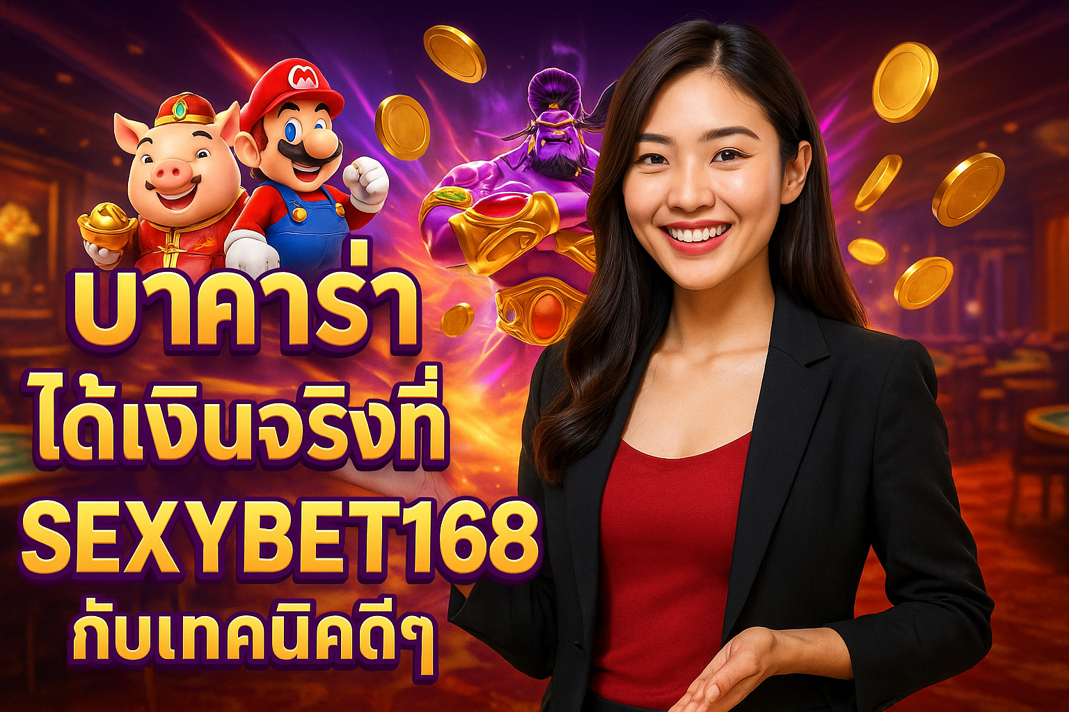 บาคาร่าได้เงินจริงที่ SEXXYBET168 กับเทคนิคดีๆ